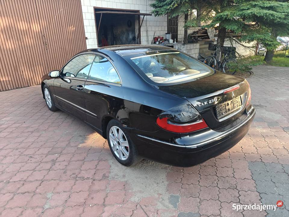Mercedes CLK 270 w209 27 CDI gradzie pali jeździ CLK Przytyk