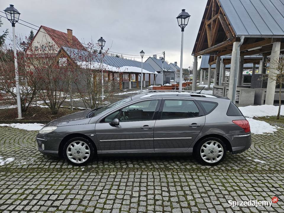 Peugeot 407SW 2009r 16Hdi Navi Panorama nieuszkodzony Ryglice