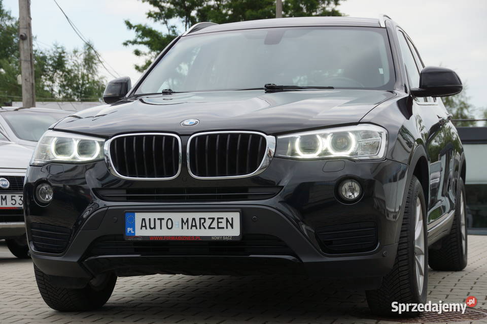 BMW X3 20 Benzyna 184 4x4 Navi Skóra Biksenon Zarejestrowany w Polsce Nowy Sącz