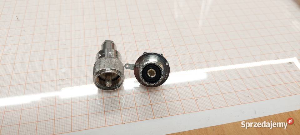 Złącze koncentryczne UC1G2 DAMSKIE MĘSKIE Czechowice-Dziedzice sprzedam