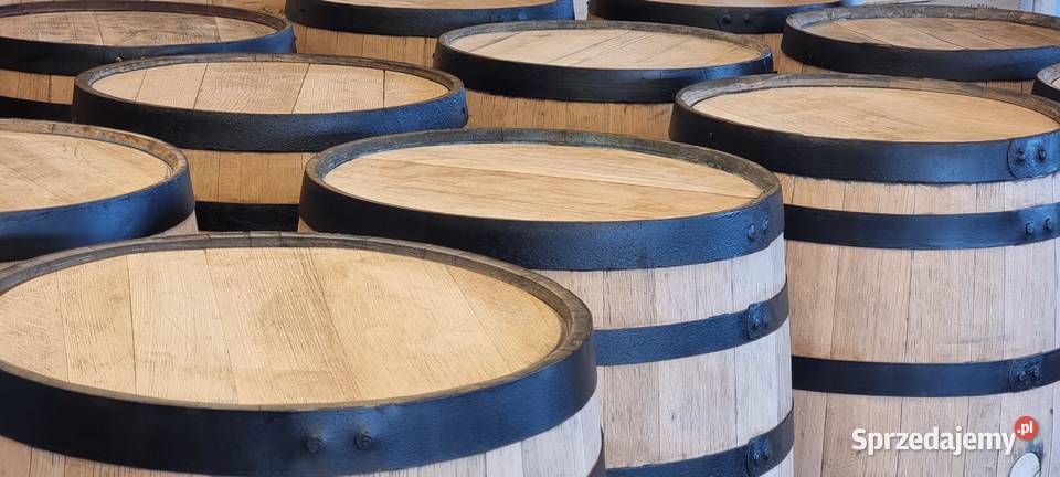 Beczka drewniana whisky odnowiona 200 litrów śląskie