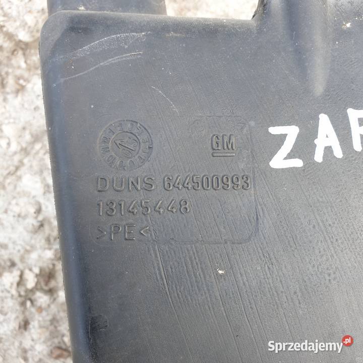 OPEL ZAFIRA B II ZBIORNICZEK SPRYSKIWACZY