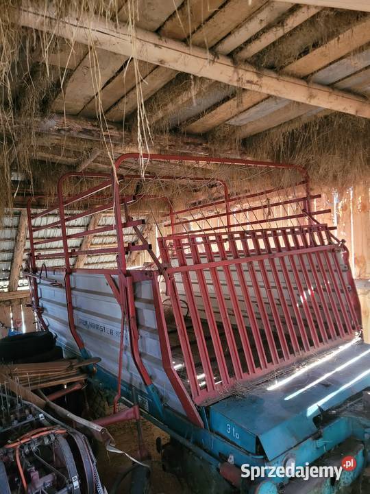 Przyczepa samozbierająca steyer pottinger krone Leśnica