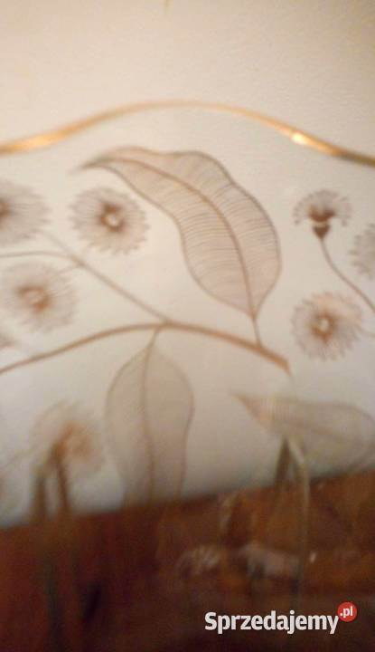 Talerz deserowy Prl Warszawa sprzedam