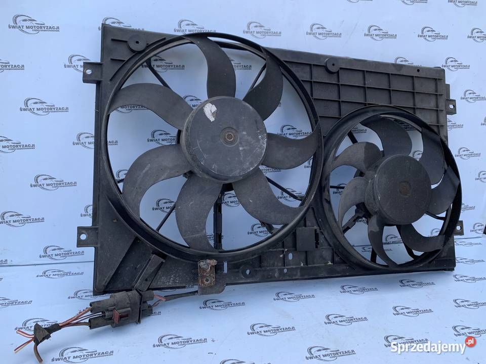AUDI A3 SPORTBACK I 8PA 09r wentylator chłodnicy Rok produkcji 2009 Wentylatory chłodnicy Kielce