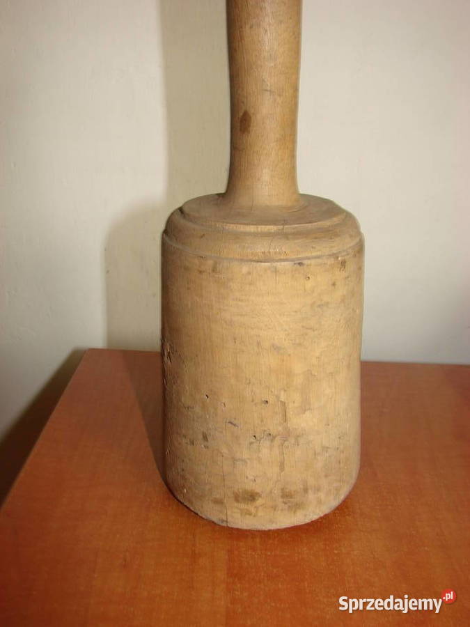 stary drewniany tłuczek pomorskie
