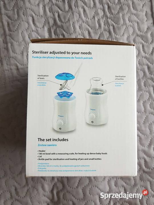 Podgrzewacz z Funkcją Sterylizacji 2w1 BabyOno podkarpackie Żołynia