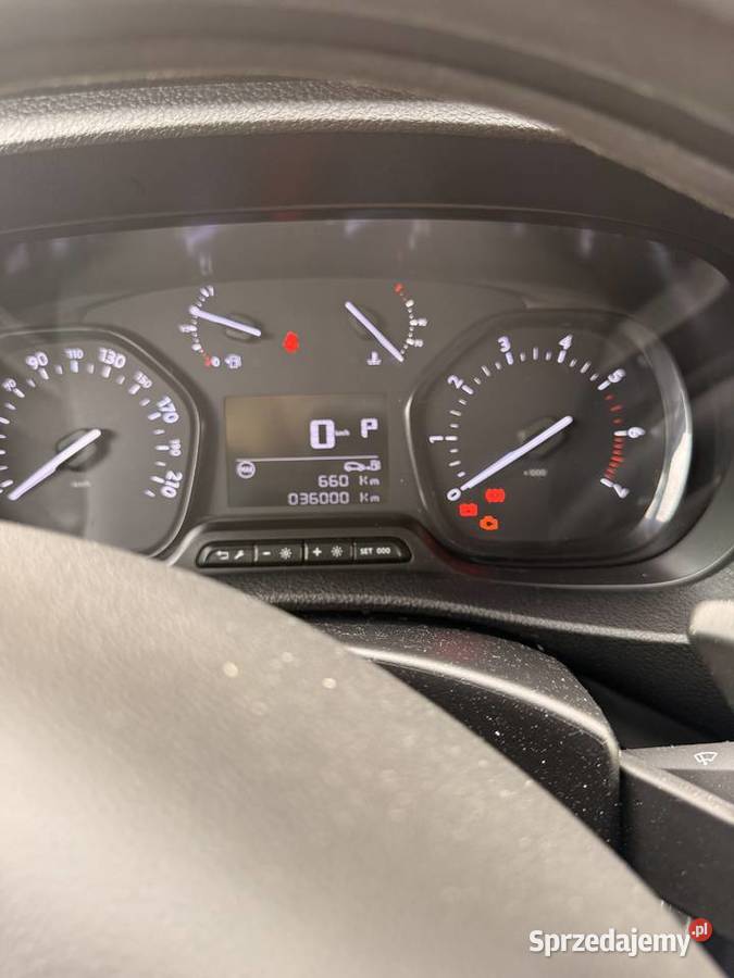 Citroen Jumpy czujnik parkowania