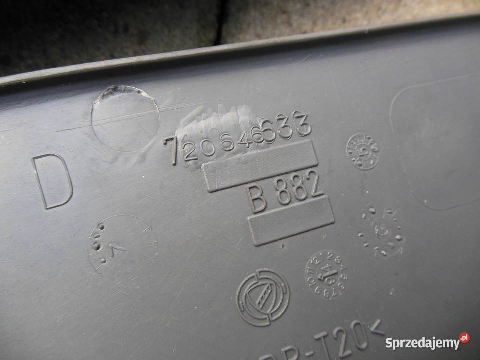 listwa nakładka progu prawA LEWA tył Fiat Marea Tapicerki samochodowe Kozy