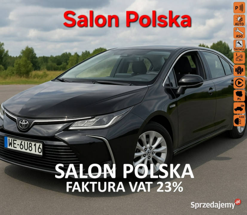 Toyota Corolla Salon Polska 1Właściciel ASR (kontrola trakcji) Białystok
