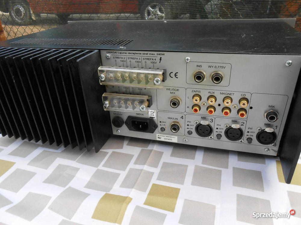 Wzmacniacz Elektronika WM5246 mocy z eliminatore śląskie Skoczów sprzedam