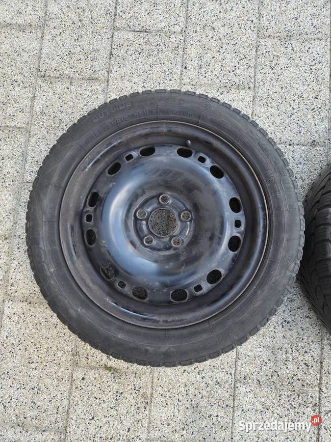 Sprzedam koła stalowe skoda vw 15 z oponami Wałbrzych sprzedam