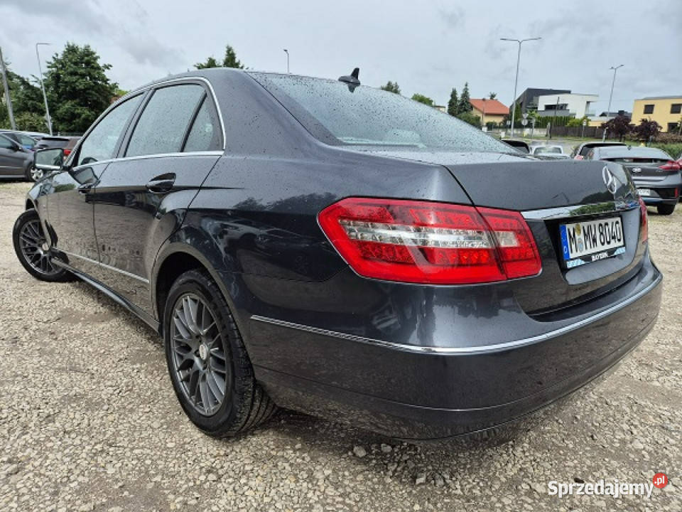 Mercedes E 200 Zadbany Super stanNavi W212 2009 światła do jazdy dziennej Bydgoszcz