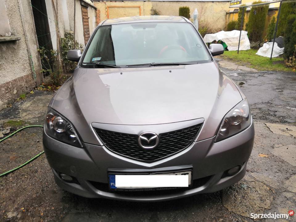 Mazda 3 1.6 BK 2004r. 105KM EXCLUSIVE GODNY UWAGI!