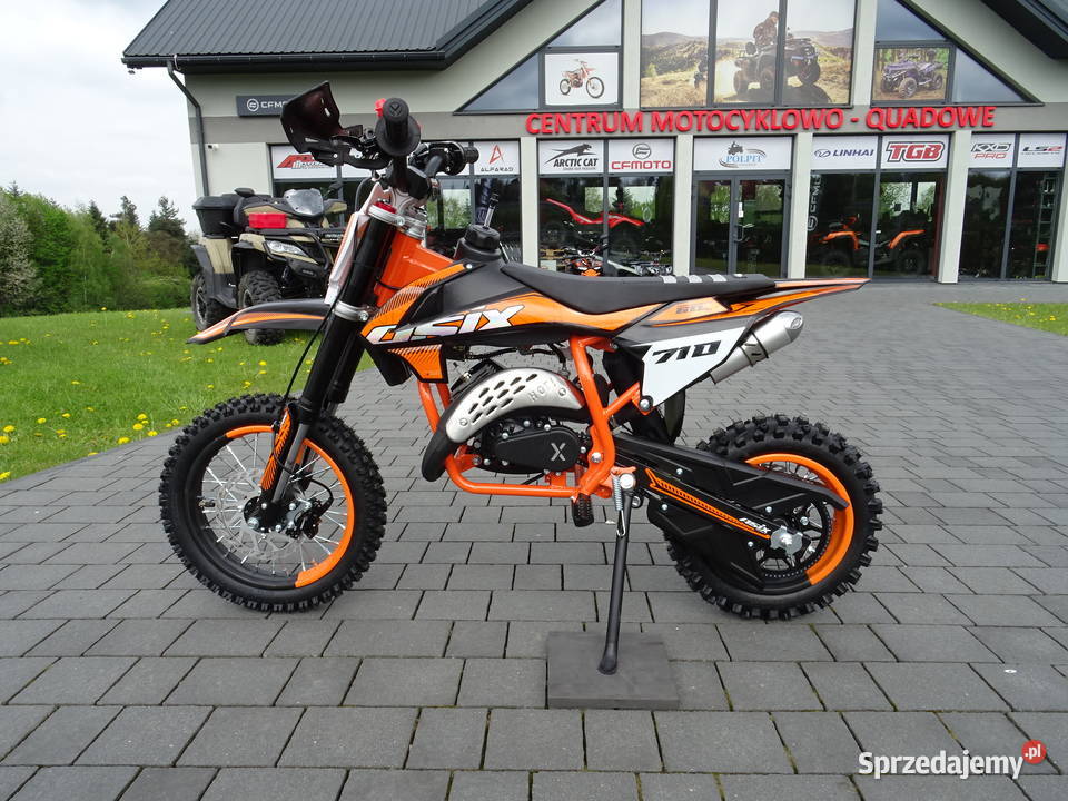 MINI CROSS ASIX 710 A1 60CC 1210 2T ESTART nieuszkodzony Pozostałe