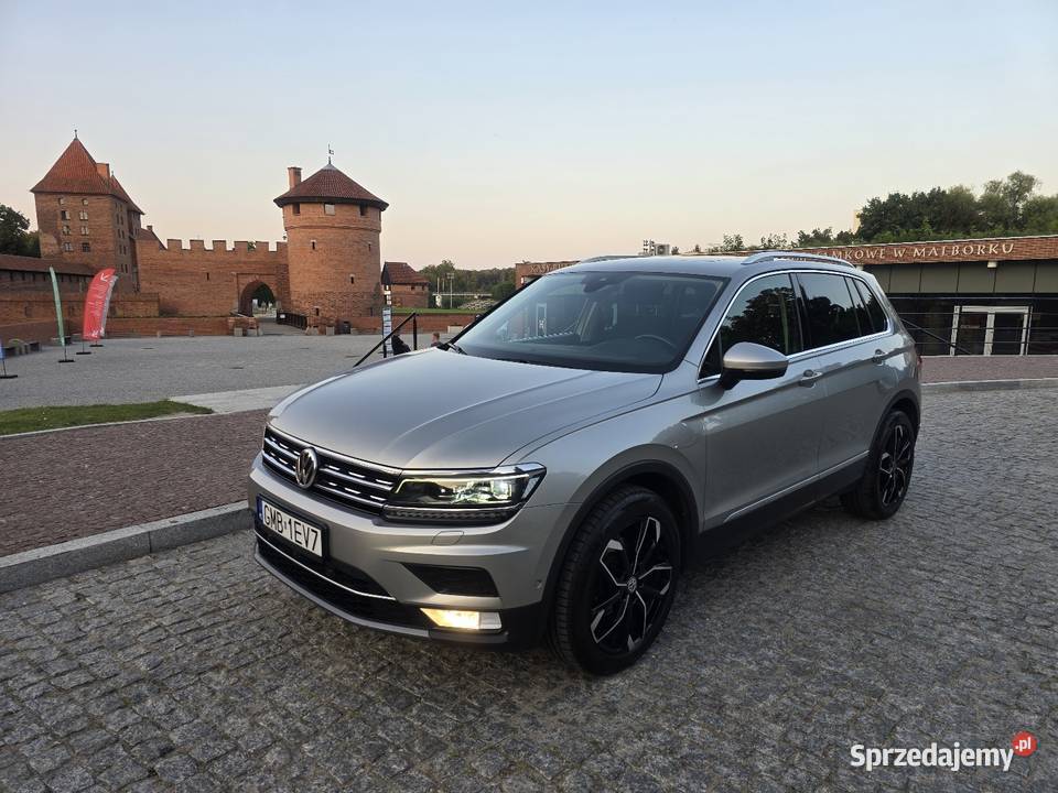 Volkswagen Tiguan II 20 TDI światła do jazdy dziennej Malbork