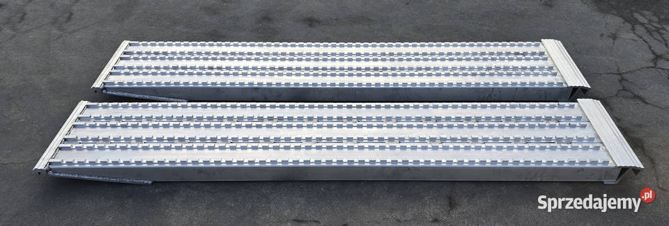 Najazdy aluminiowe 107 ton 2400x450x90mm Lubanie