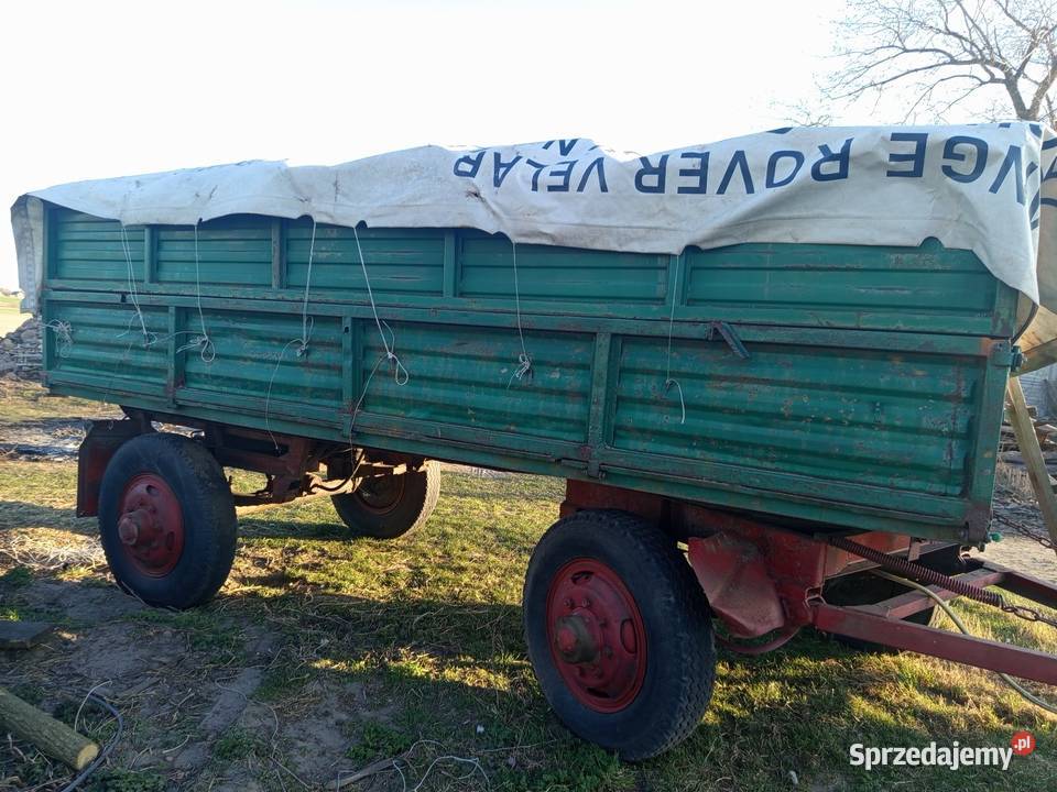 Przyczepa rolnicza 6 tond50 łódzkie Kutno