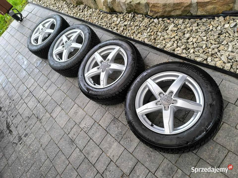 Alufelgi 16 5x112 opony zimowe 22560R16 Audi VW Brzozów