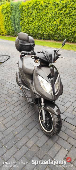 Skuter TIANMA GFM50QT2 49 2008 z OC i przeglądem dwusuwowy Tarnowskie Góry