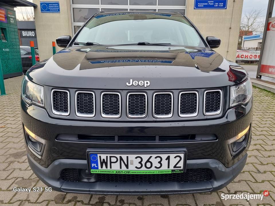 Jeep Compass 14 140 półskóry nawigacja kamera gniazdo AUX Płońsk