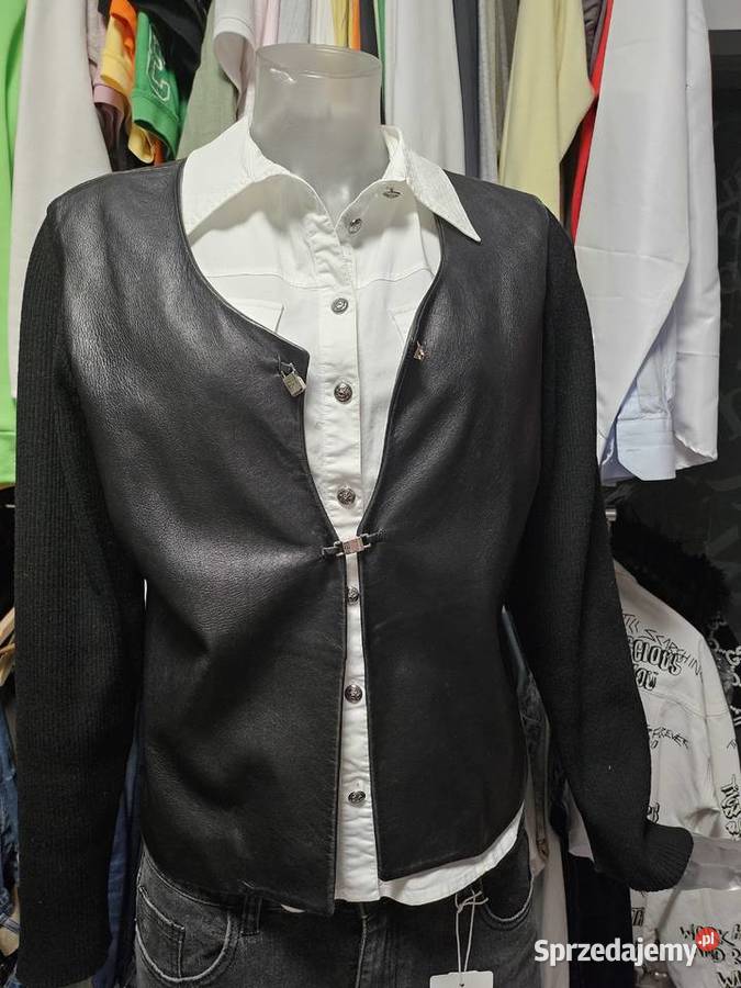 Kurtka skora naturalna versacze małopolskie Mucharz