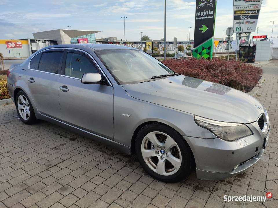 BMW E60 520D 20 163 M57 2005r bez korozji świeże 284000km świętokrzyskie Sandomierz
