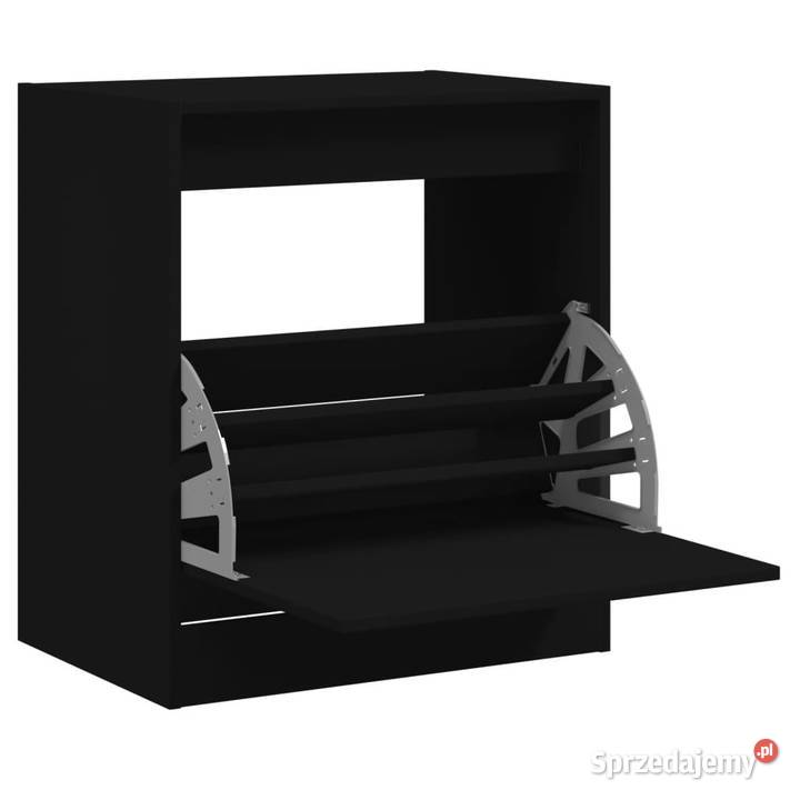 Szafka na buty czarna 60x42x69 materiał mazowieckie Warszawa