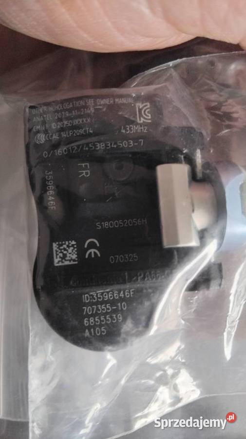 Czujniki tpms bmw 36106855539 sprzedam
