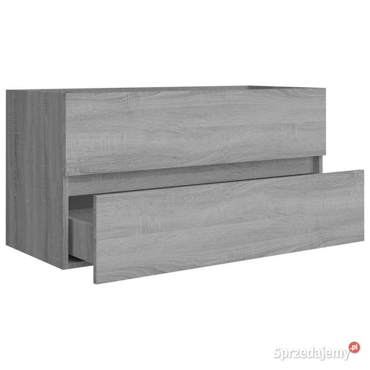 Szafka pod umywalkę szary dąb sonoma 90x385x45 Pozostałe Warszawa