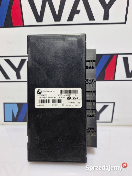 BMW E60 E61 E63 E64 MODUŁ STEROWNIK KOMFORTU Części samochodowe