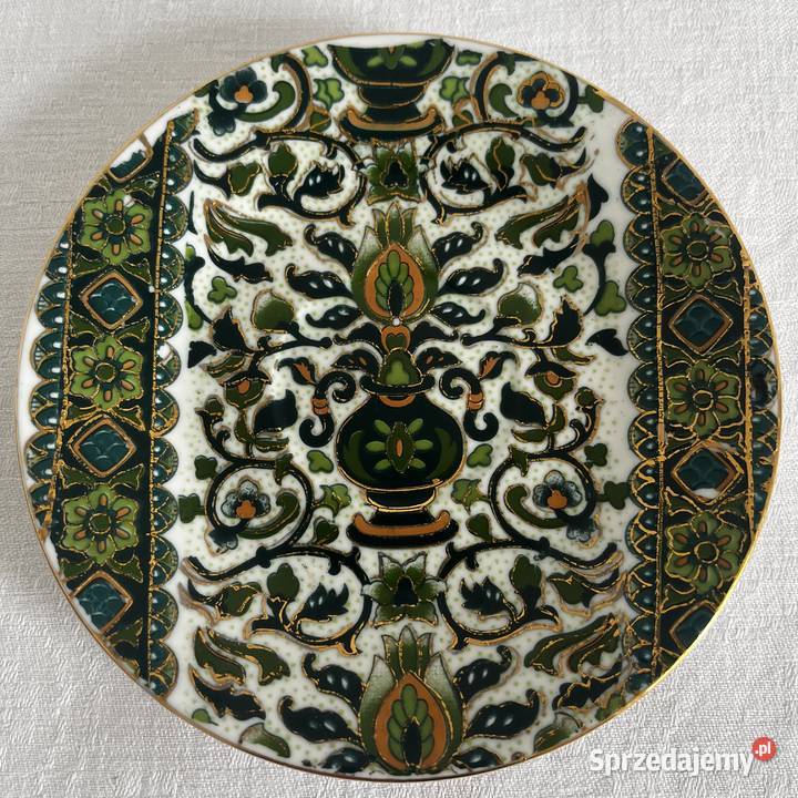 Zestaw 6osb zielony chinska porcelana Nowy Sącz sprzedam