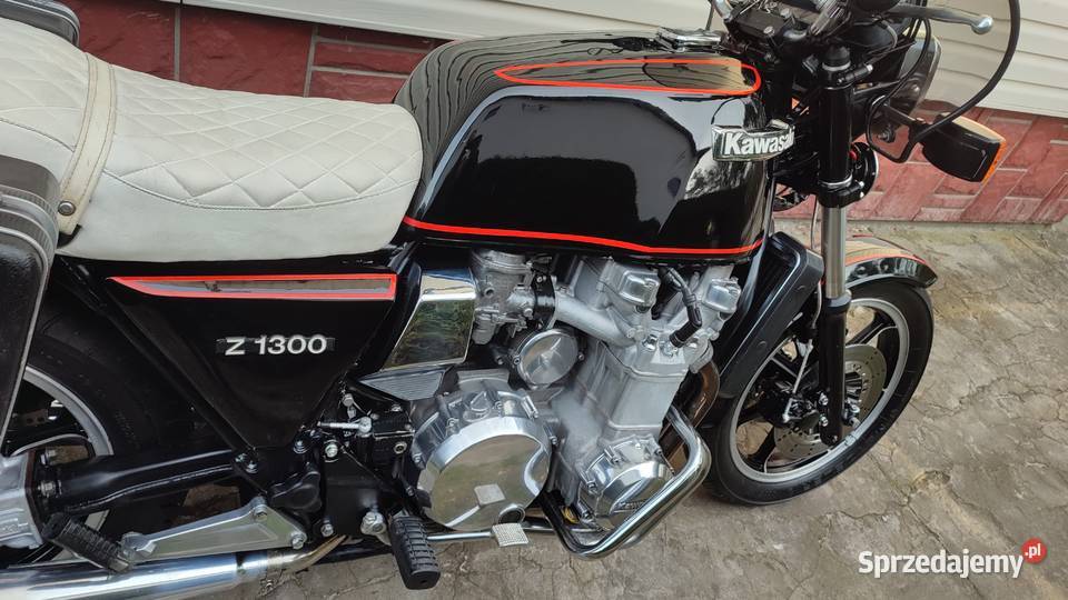 Kawasaki Z 1300 KZ Szesciocylindrowy klasyk Rok produkcji 1981 Rudnik nad Sanem