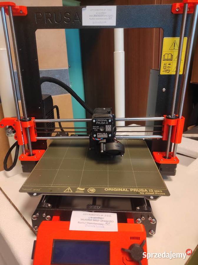 Syndyk sprzeda drukarę 3D PRUSA z filamentami Kraków