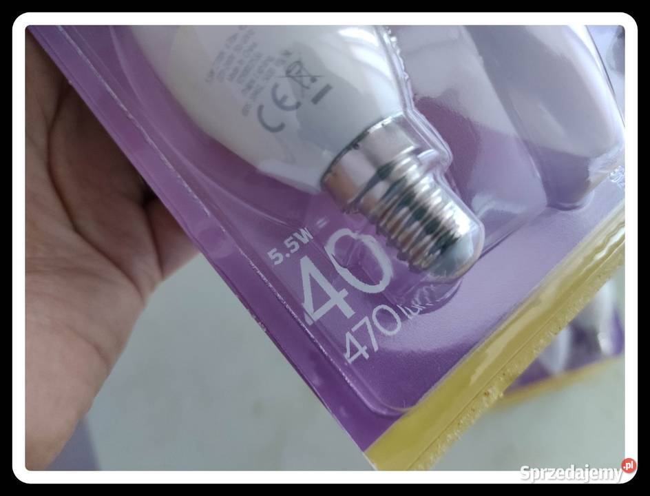 PHILIPS NOWE w blistrach ŻARÓWKI E14 9 sztuk 55W mazowieckie