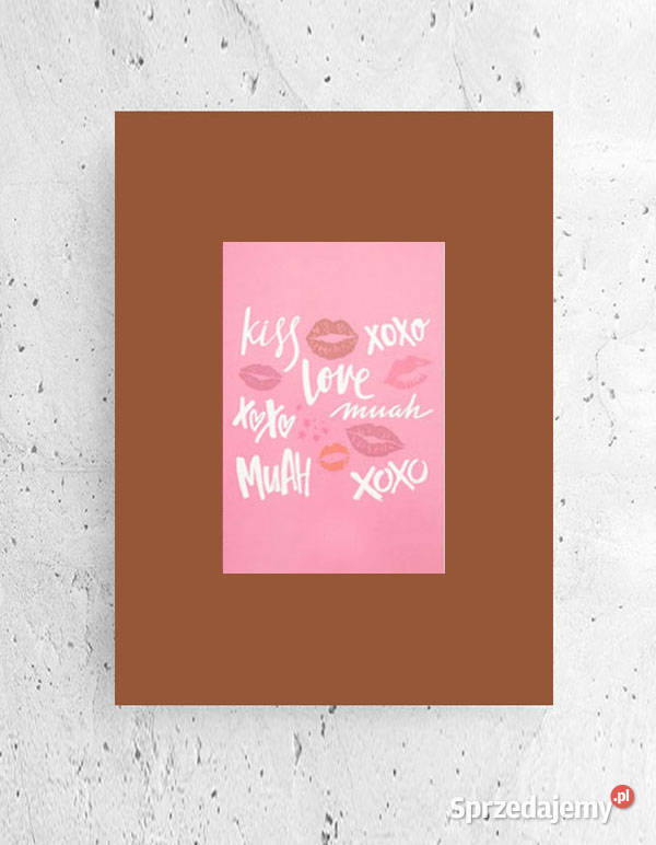 boho plakat A4 maly plakat do domu love plakat Bydgoszcz