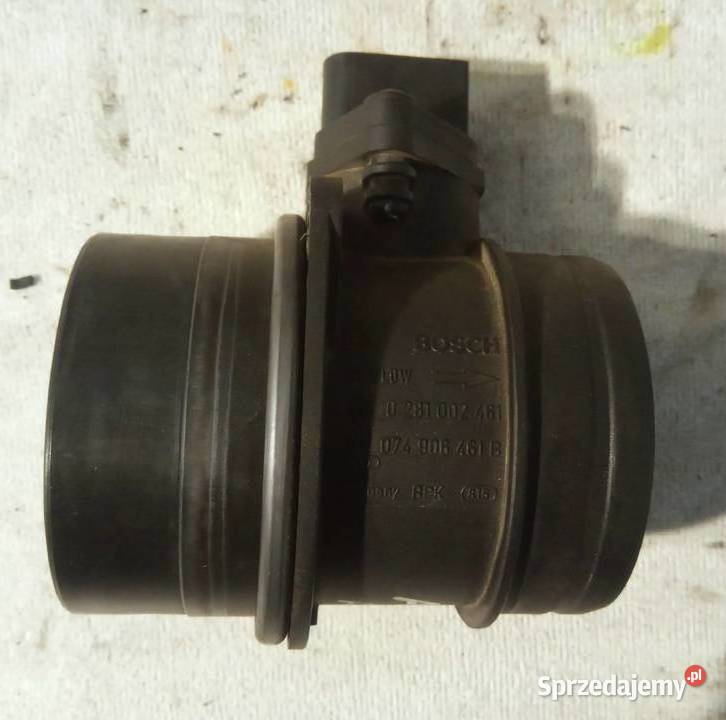 PRZEPŁYWOMIERZ VW AUDI SEAT SKODA 0281002461 Silniki i osprzęt dolnośląskie Mielęcin