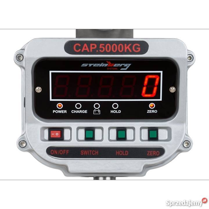 Waga dźwigowa hakowa 5ton obrotowy hak LED pilot śląskie sprzedam