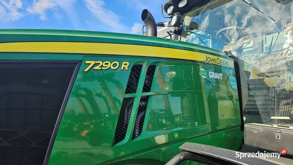 Ciągnik rolniczy John Deere 7290R John Deere lubelskie Jatutów
