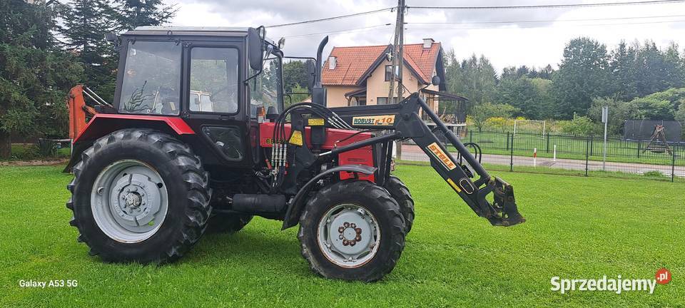 Belarus 920 z Ładowaczem Stoll z Niemiec warmińsko-mazurskie Pasłęk