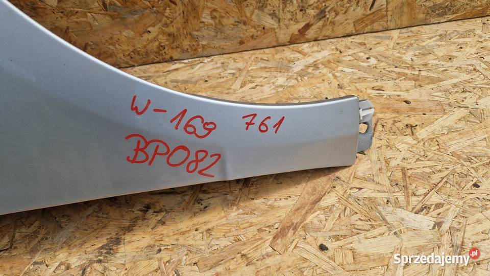 MERCEDES W169 BŁOTNIK PRZÓD PRZEDNI PRAWY KOD