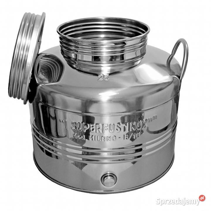 Beczka antałek inox ze stali nierdzewnej 25L Siemianowice Śląskie