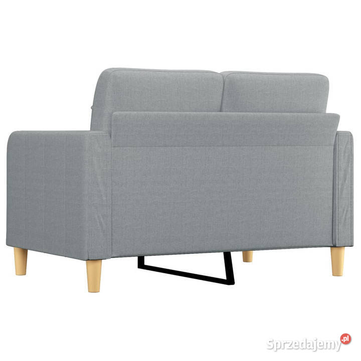 Sofa 2osobowa jasnoszara 120 tapicerowana Warszawa
