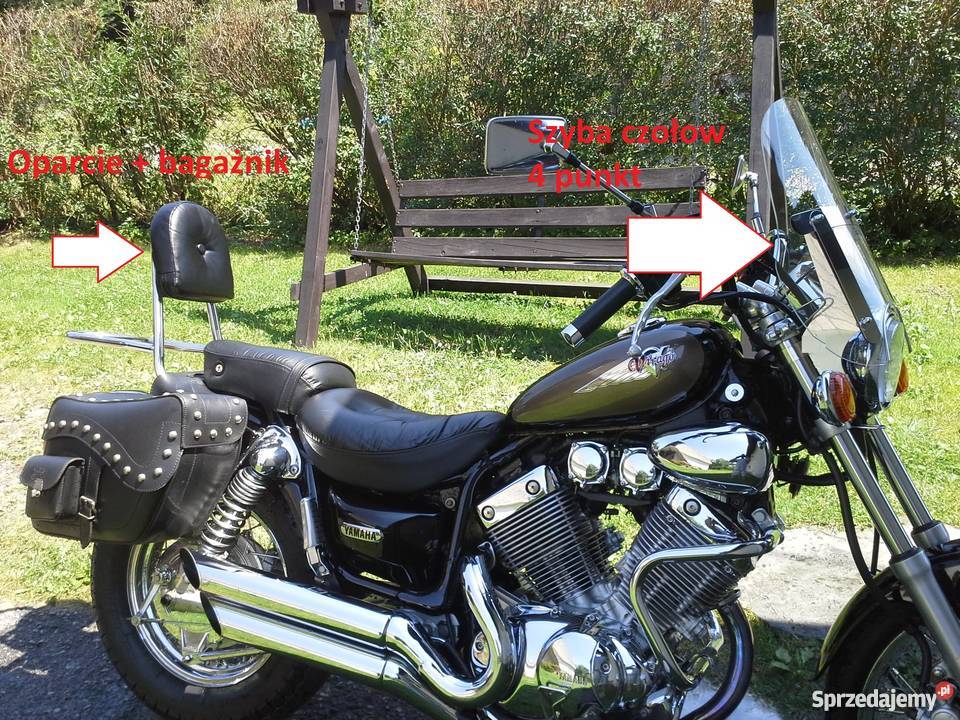 Sissybar oparcie i bagażnik YAMAHA XV 535 podkarpackie Radomyśl Wielki