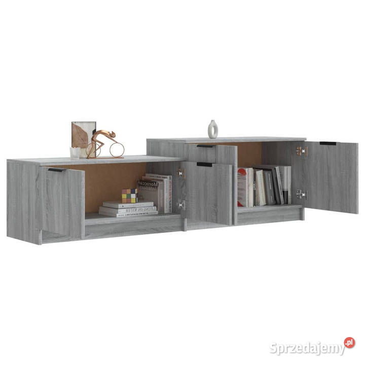 Szafka pod telewizor szary dąb sonoma 1585x36x45 sprzedam