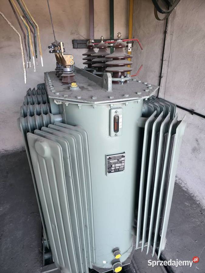 Transformator olejowy 630kVA 1504kV z pełną lubelskie Tomaszów Lubelski