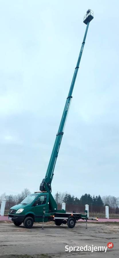 RUTHMANN TB 270 27m Podnośnik koszowy ZWYŻKA Dźwigi, podnośniki Płońsk sprzedam