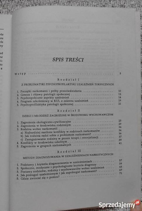 Psychoprofilaktyka uzależnień Cz Cekiera