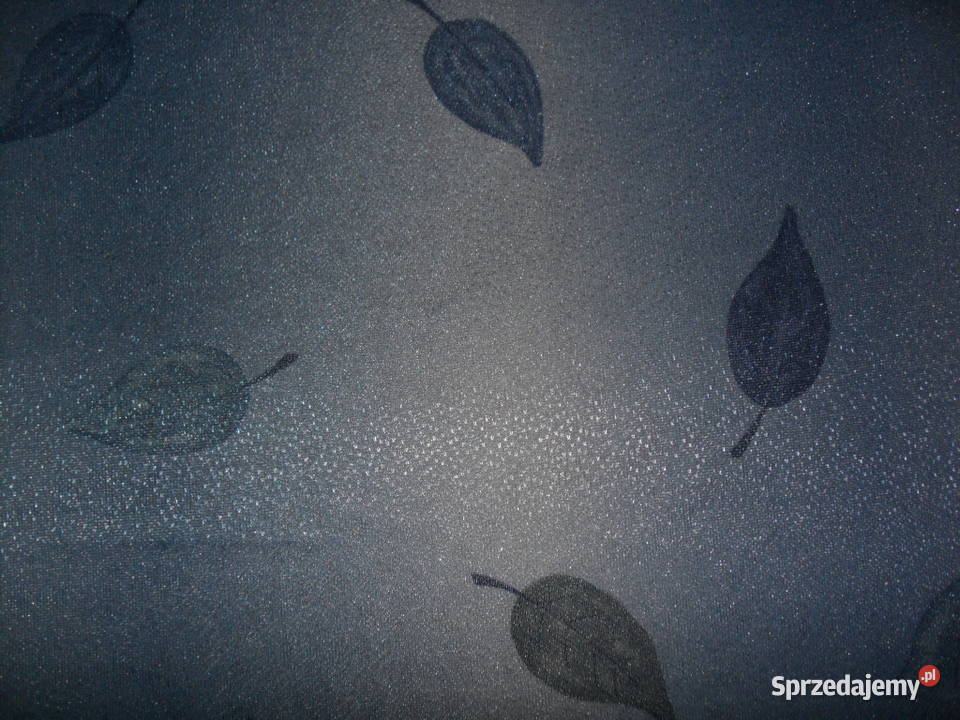 dzianina zasłonowa 150 odcienie błękitu Wystrój okien dolnośląskie Wrocław