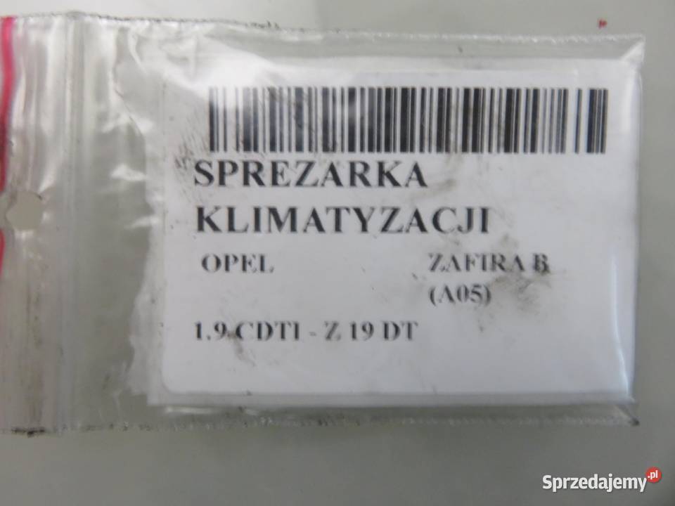 KOMPRESOR KLIMATYZACJI OPEL ZAFIRA B 19 CDTI